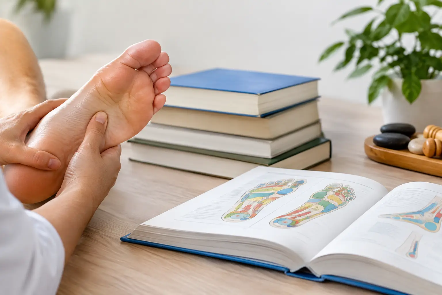 Рефлексотерапия книги за практично учене